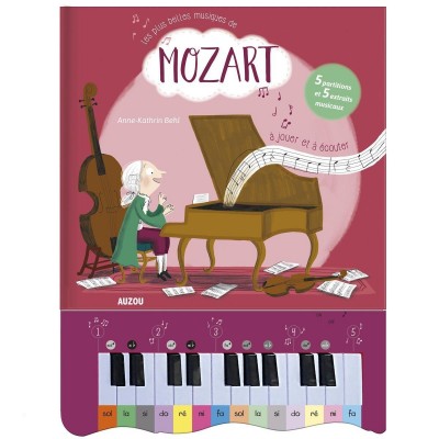 Livre-piano mozart  Editions Auzou    300754